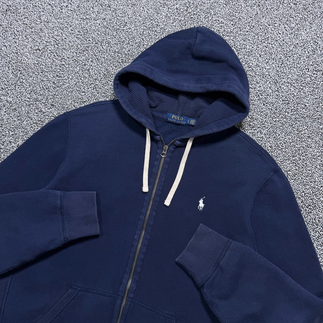 Name : 폴로 랄프로렌 시그니처로고 네이비컬러 후드집업 :)  상품이미지2