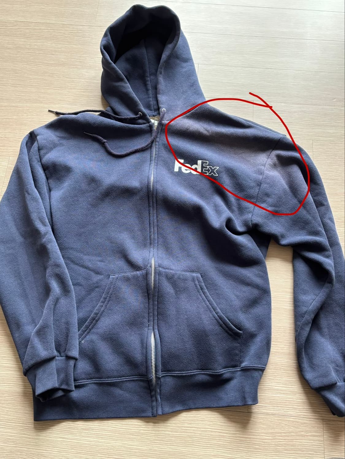 빈티지 Fedex 후드집업 상품이미지4
