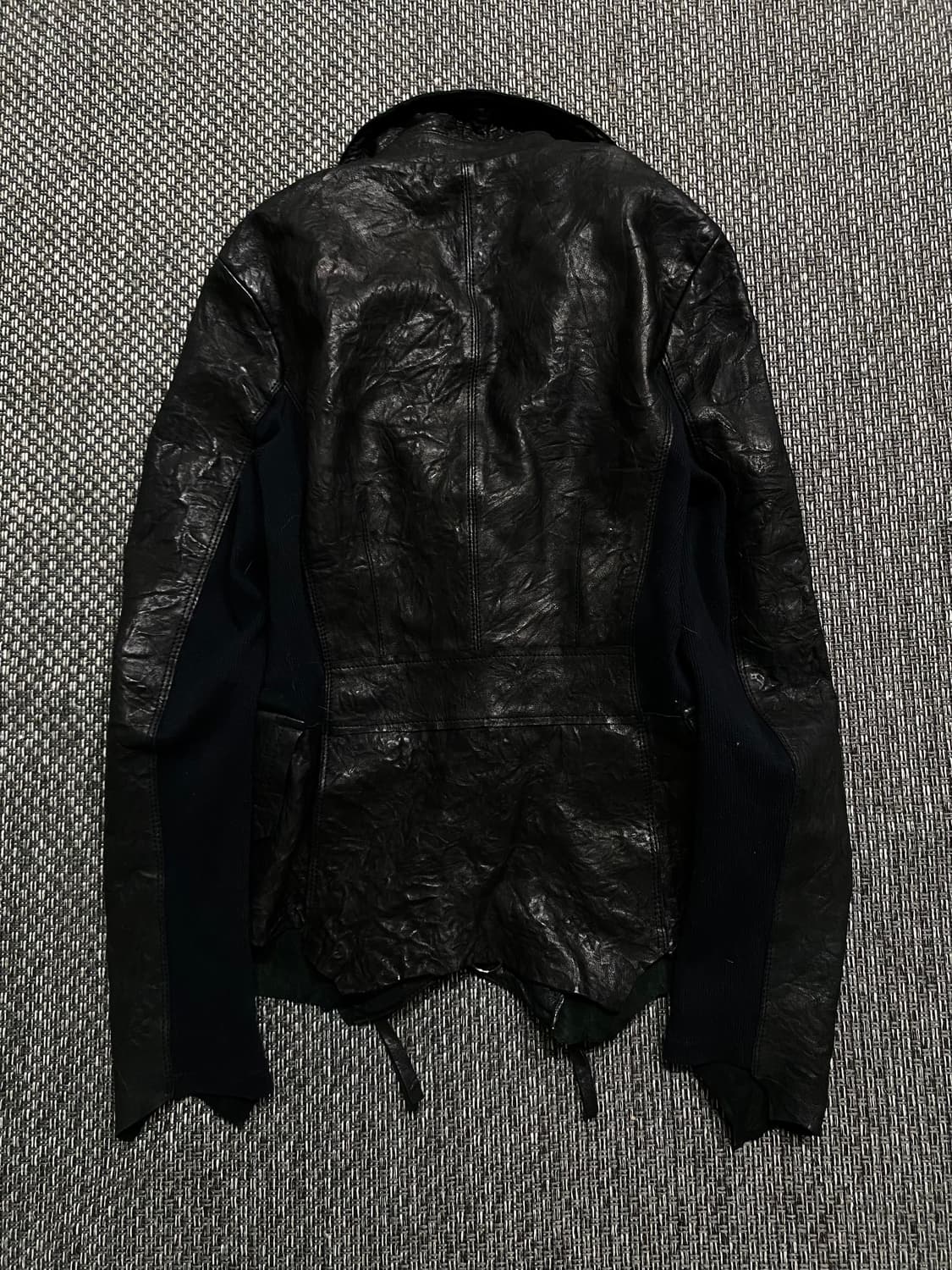[doho]Rare Design Vkei Mood Leather Jack 상품이미지5