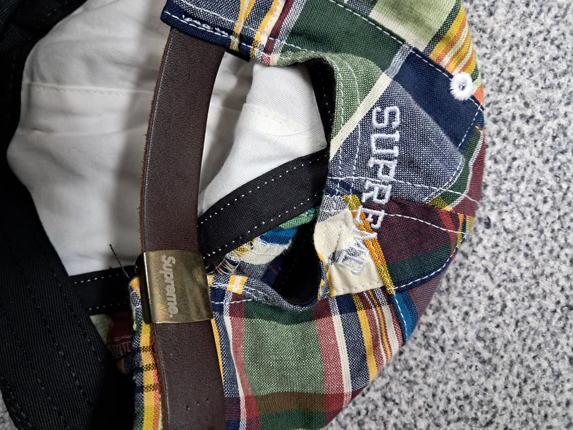 Supreme Patchwork Madras S Logo 6-Panel 상품이미지2