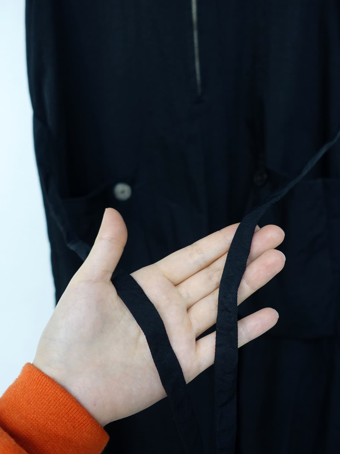 빈티지 나일론 반집업 원피스 상품이미지7