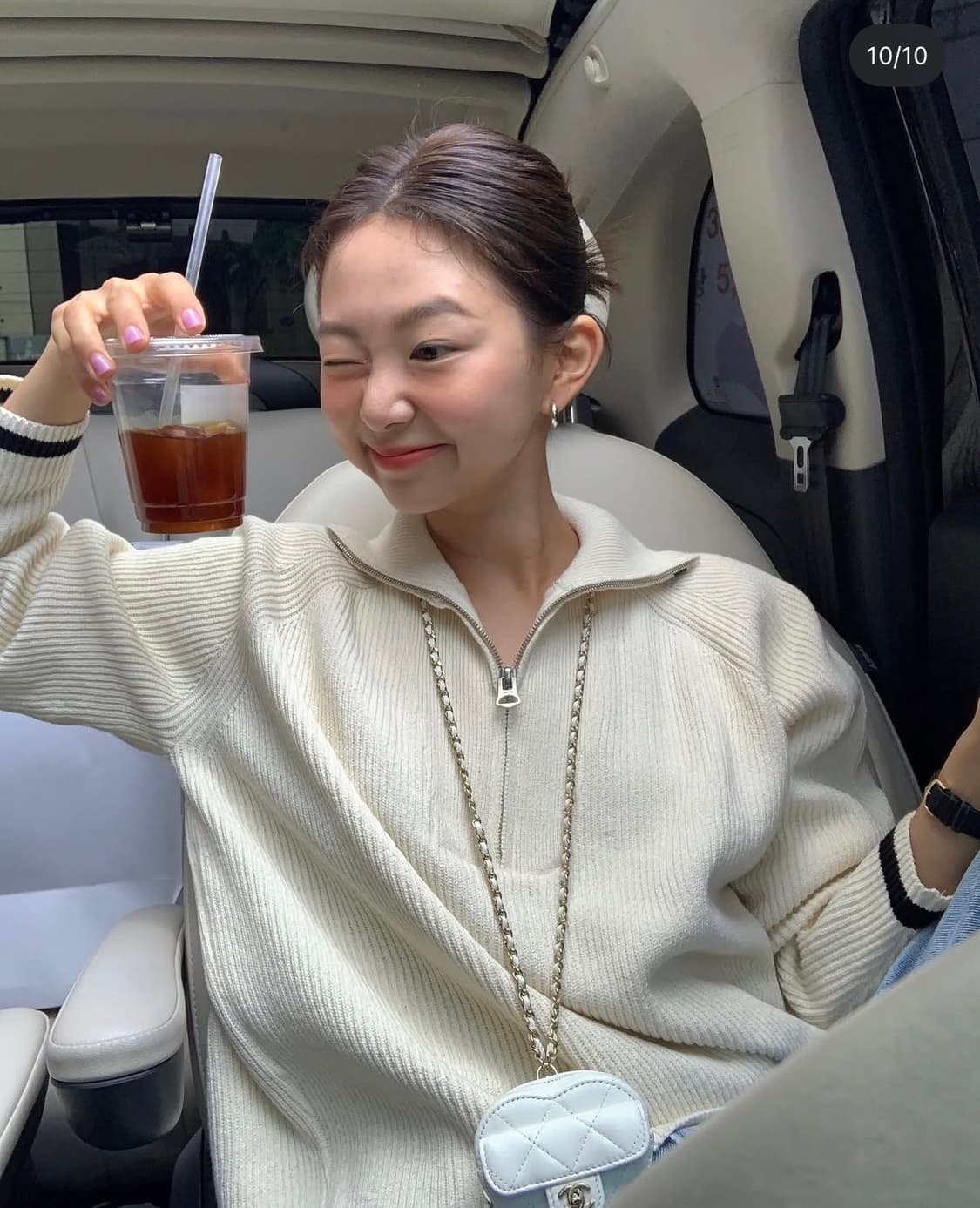 얼바닉30 요트 집업 니트 상품이미지8