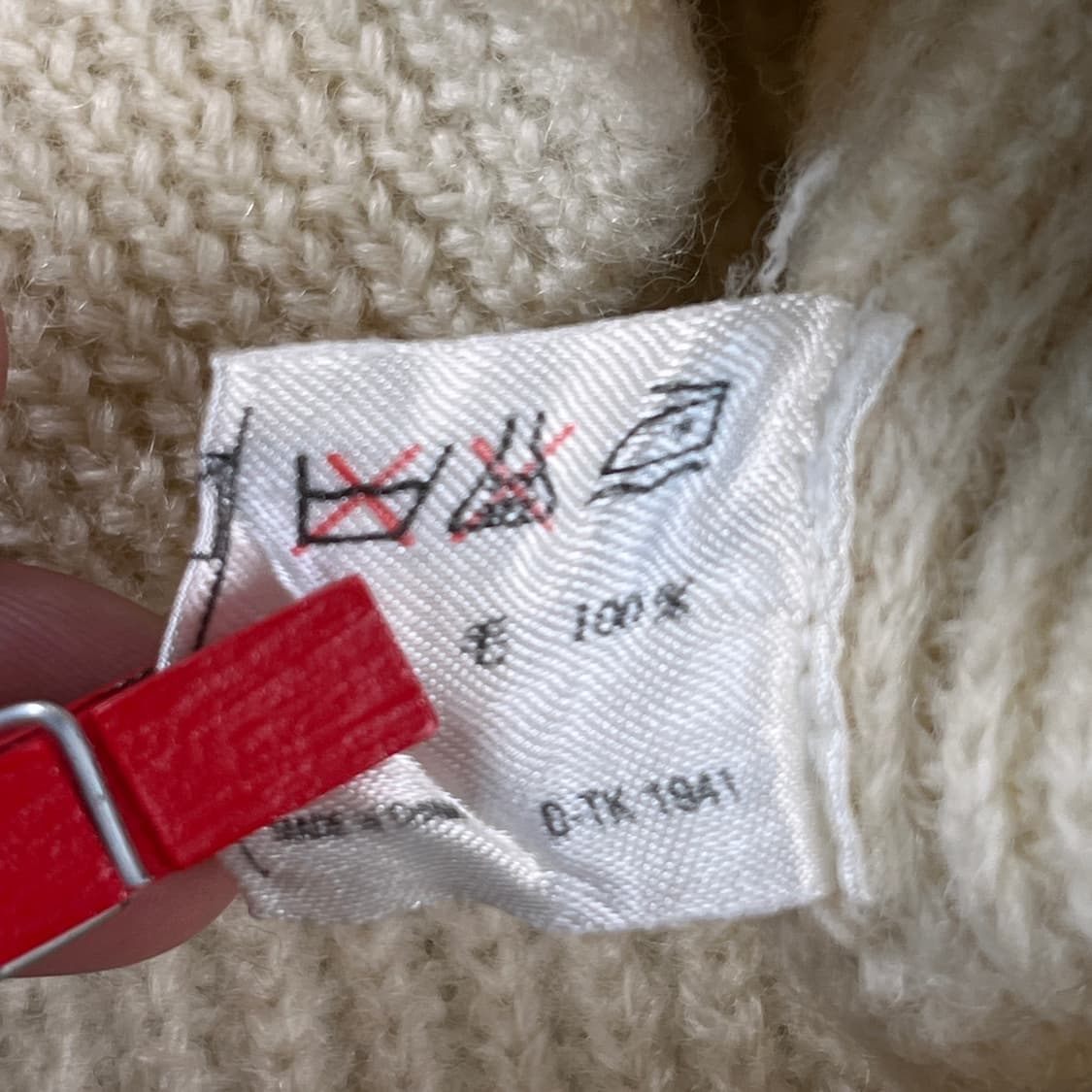 PRIMITIF 울100 빈티지 니트 (실측확인) 상품이미지3