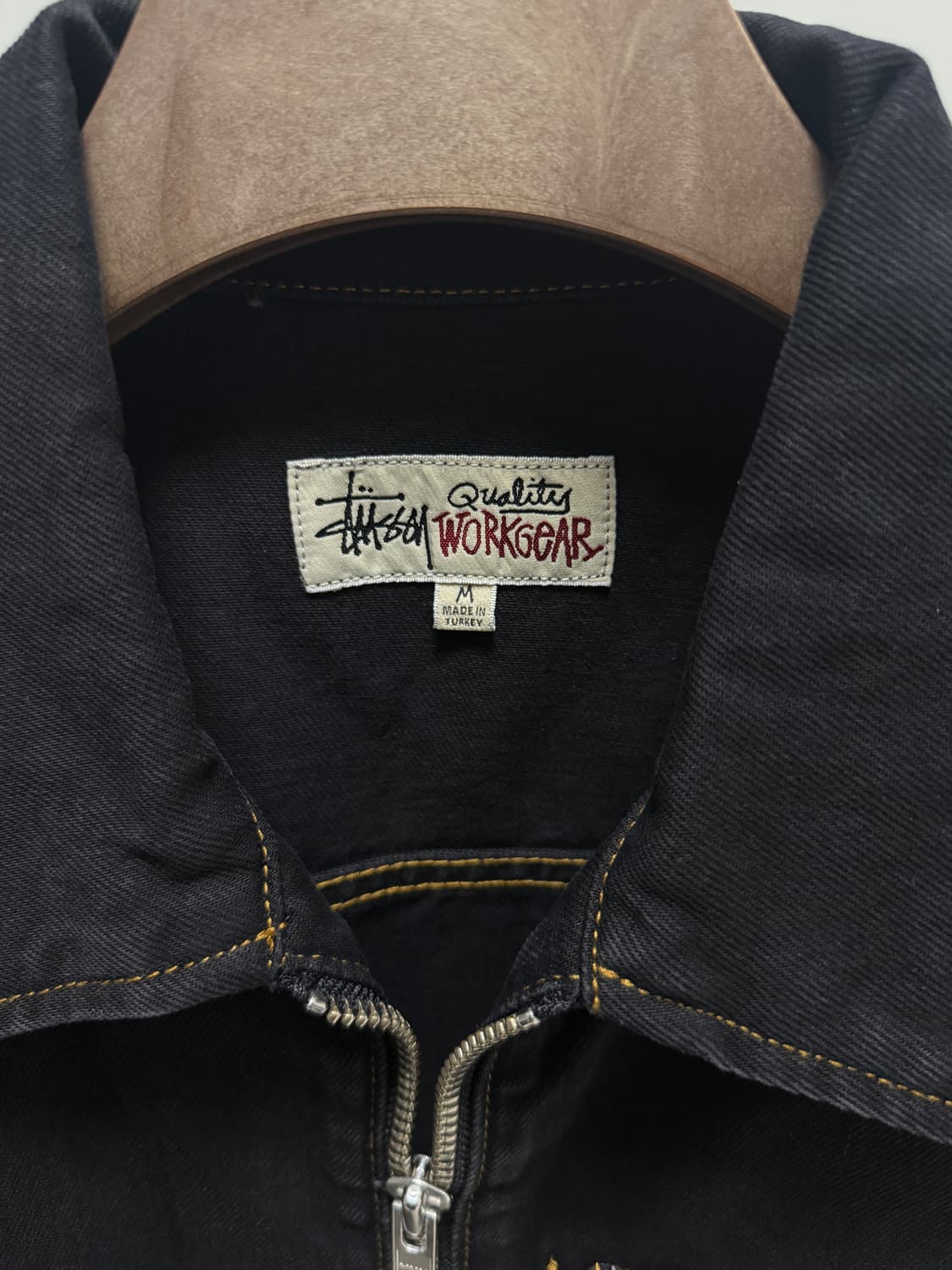 스투시 데님 자켓 M사이즈 판매합니다 ! 상품이미지3