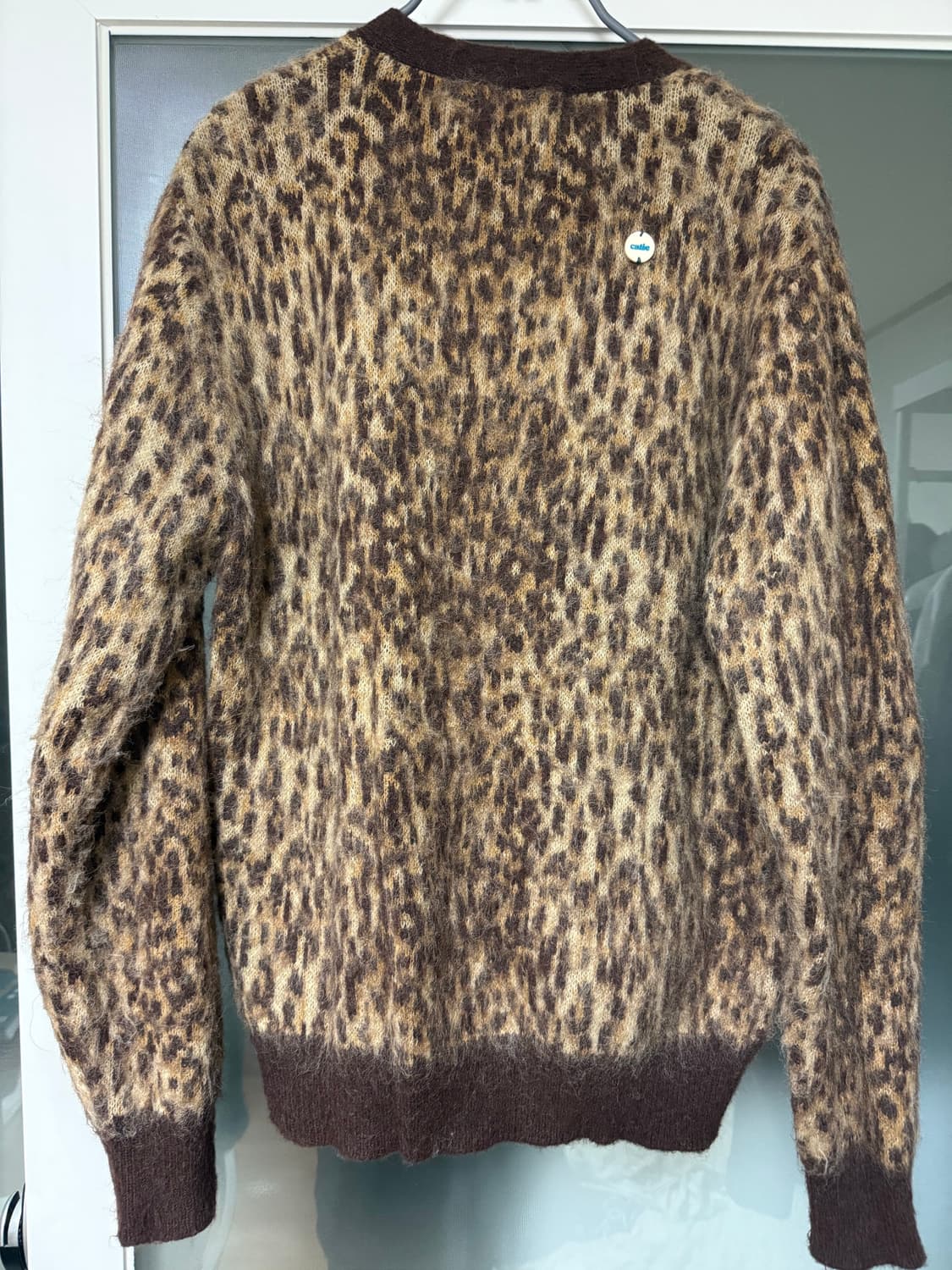 As if calie 애즈이프캘리 레오파드 가디건 상품이미지8