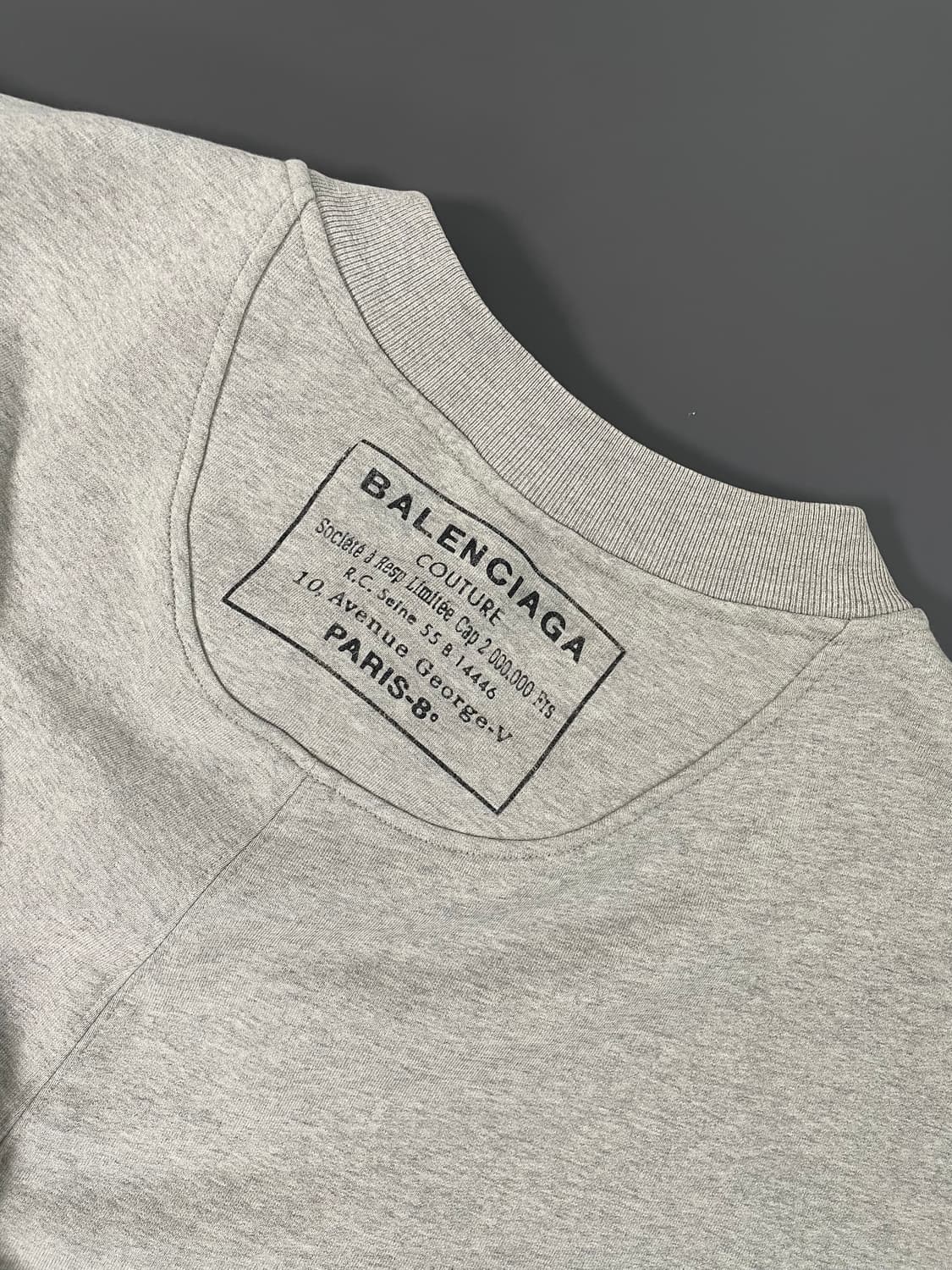 [M] 발렌시아가 오버사이즈 로고 스웻셔츠 맨투맨 상품이미지6