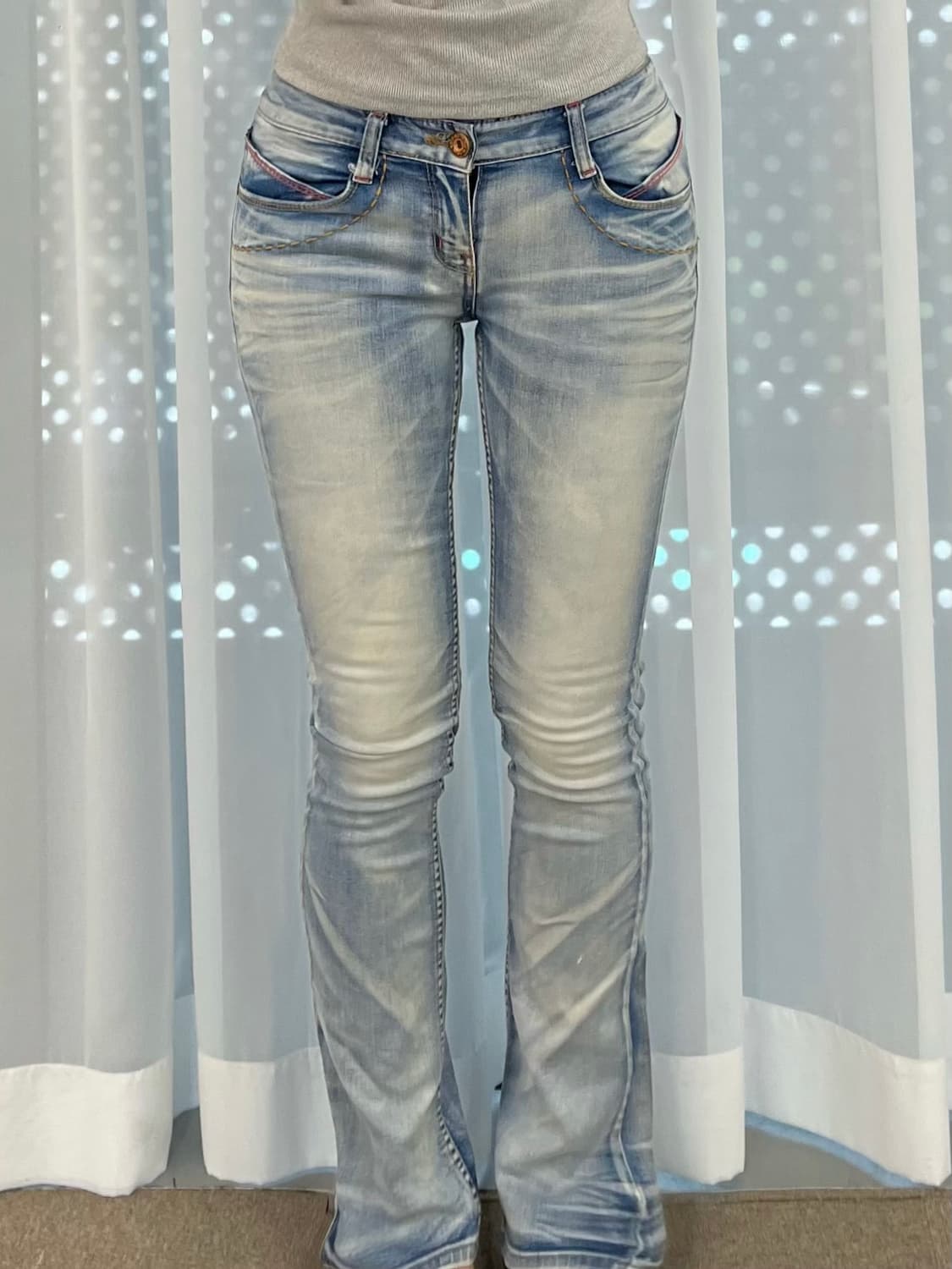 Dinky white jeans 상품이미지2