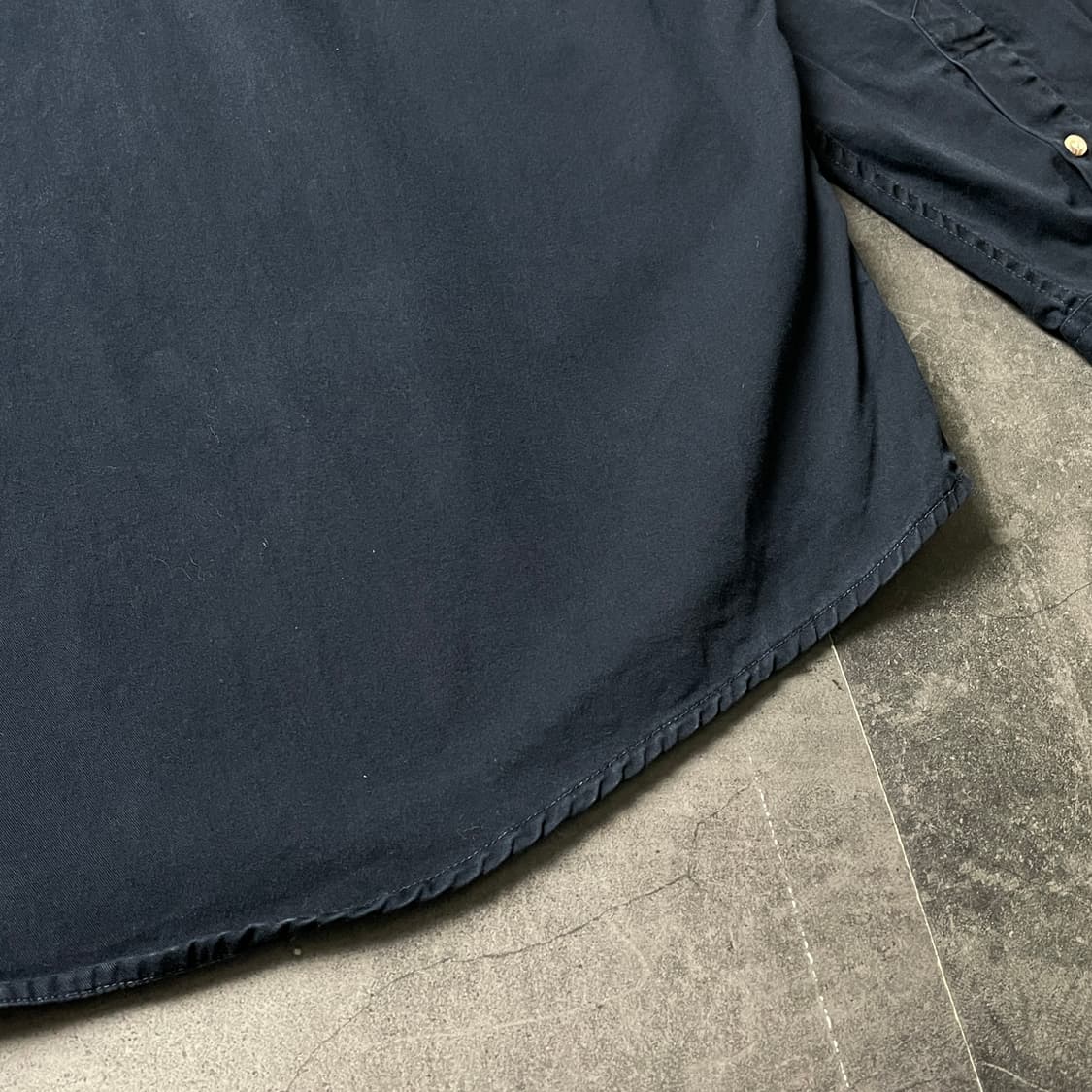 CARHARTT 00s 칼하트 네이비 코튼 워크 셔츠 A00920 상품이미지8