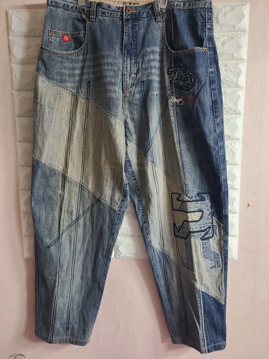 페페페진스(Pepe Jeans)패치워크 데님팬츠(36) 상품이미지1