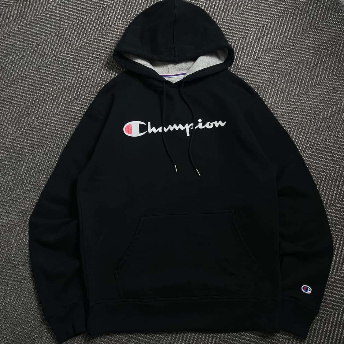 챔피온 스펠아웃 박시핏 빅로고 후드 티셔츠y 4588 상품이미지2