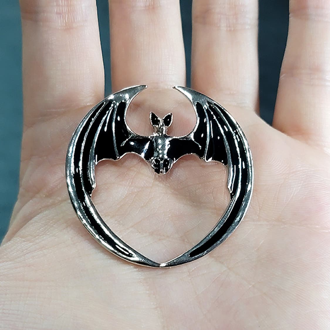 Batar 브로치 남자 여자 엔틱 빈티지 명품 고딕 다크 박쥐 상품이미지5