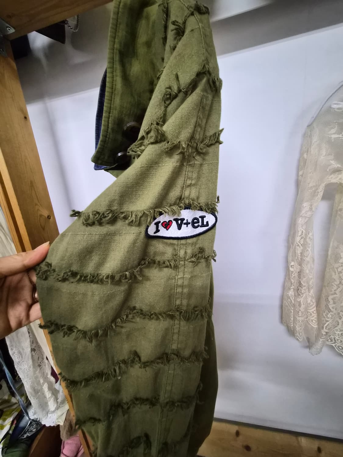 보브 브이넬 포인트 야상 상품이미지3