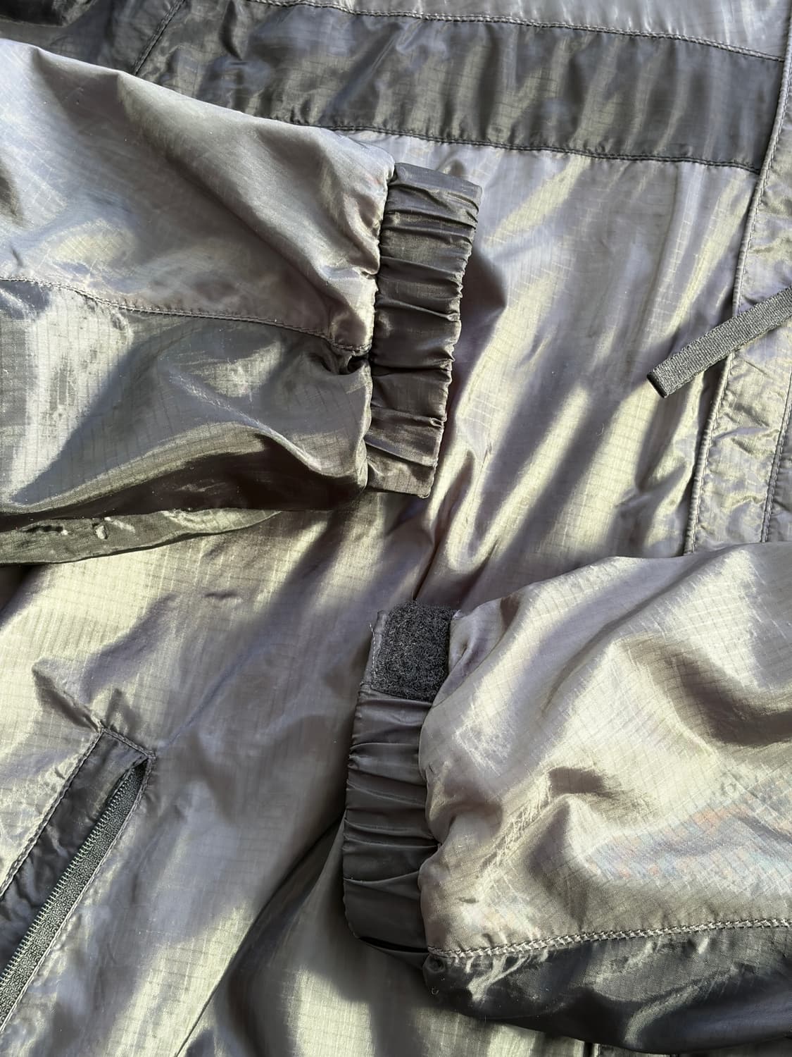 90s 올드 마운틴 하드웨어 콘듀잇 SL 후디 자켓 L 상품이미지5