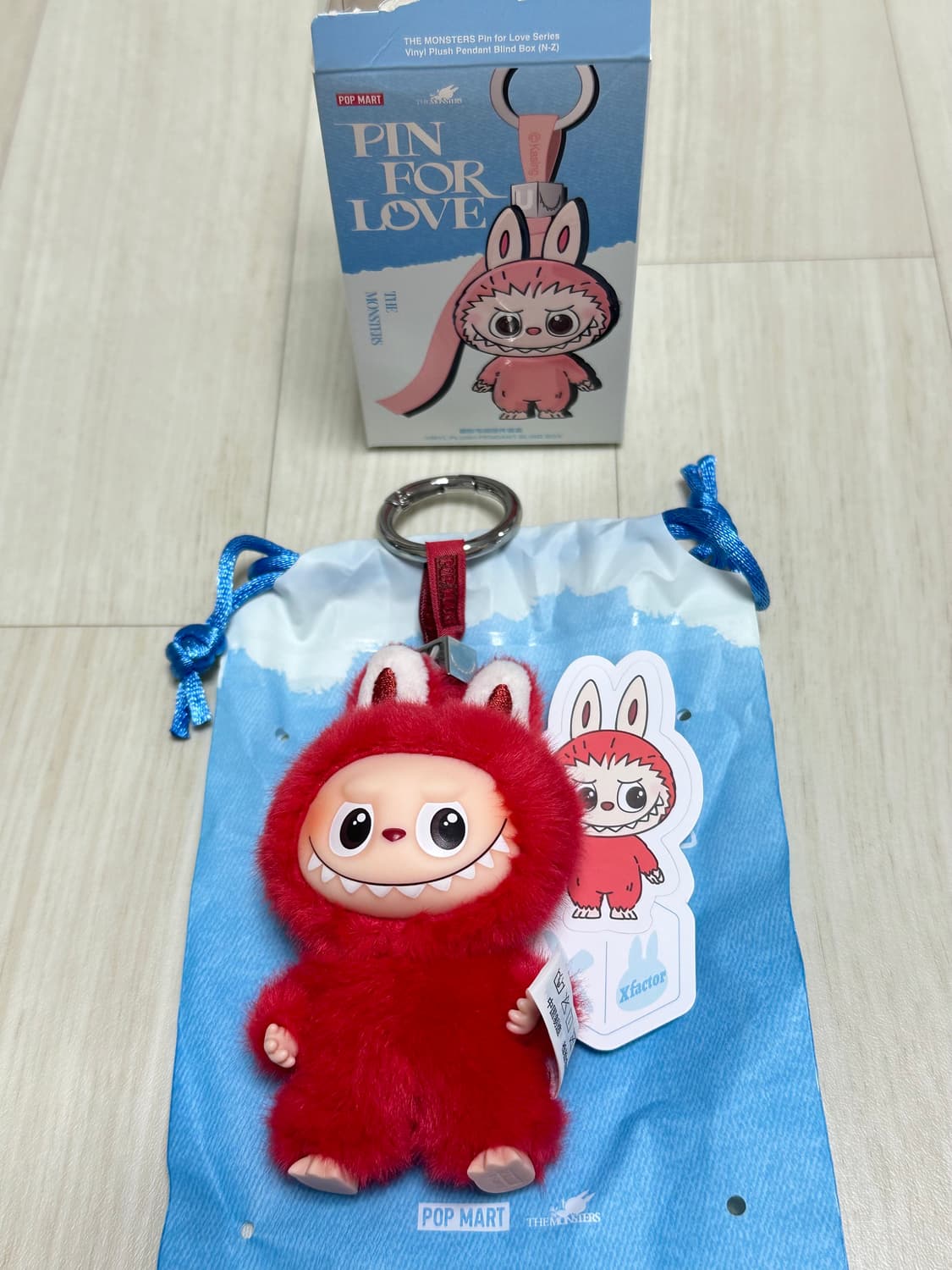 Pin for love 라부부 키링(N-Z/정품, 새상품) 상품이미지9
