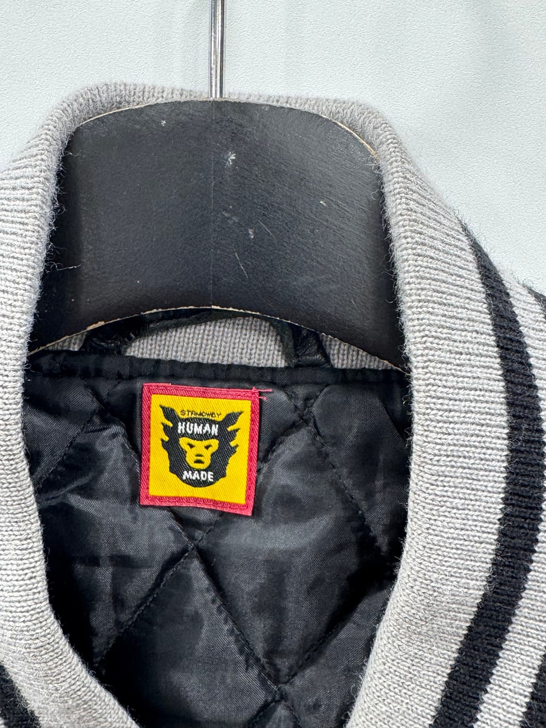 휴먼메이드 호랑이 바시티 그레이 XL 상품이미지9