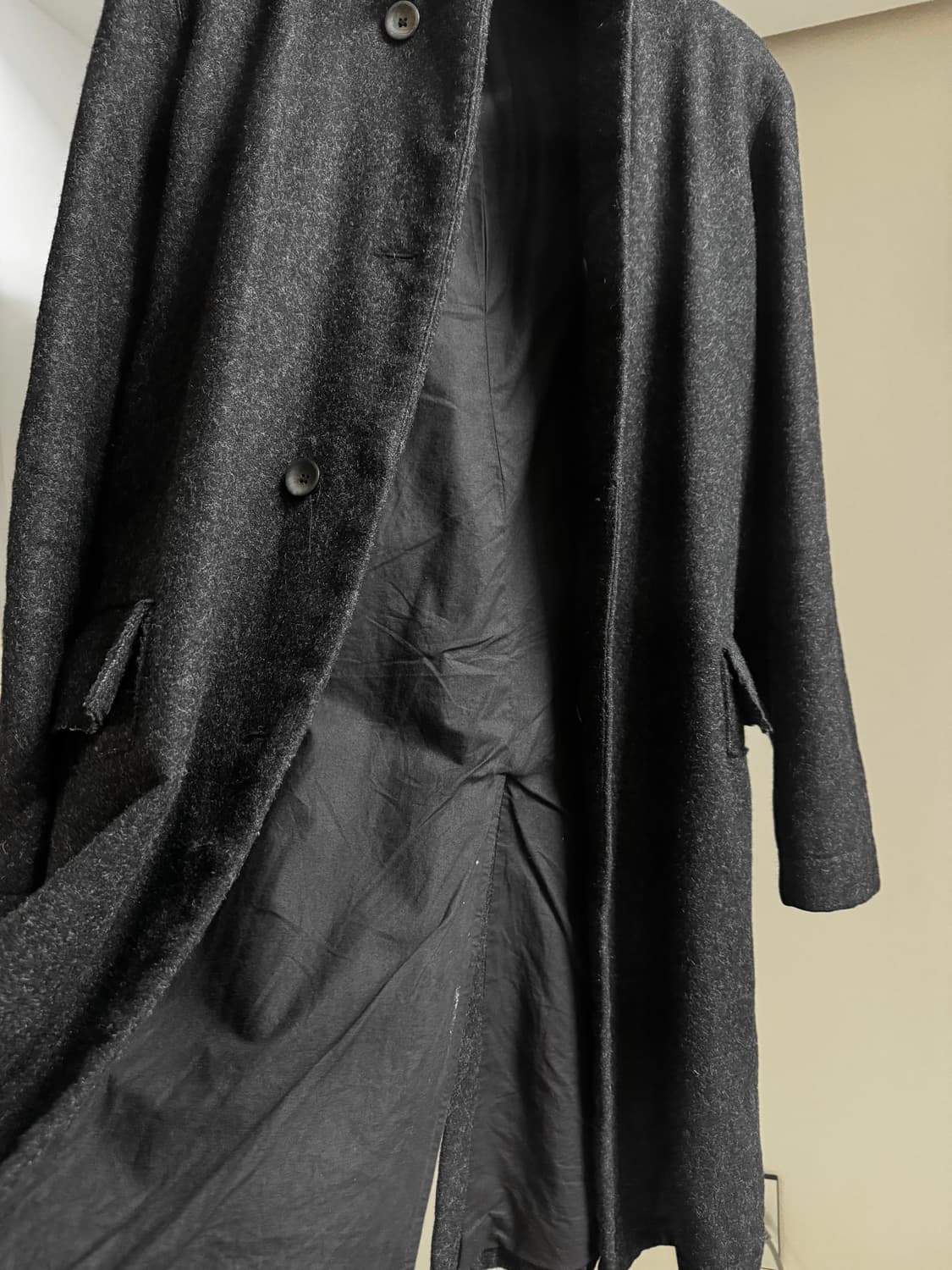 P.R.Patterson Raw Coat 상품이미지7