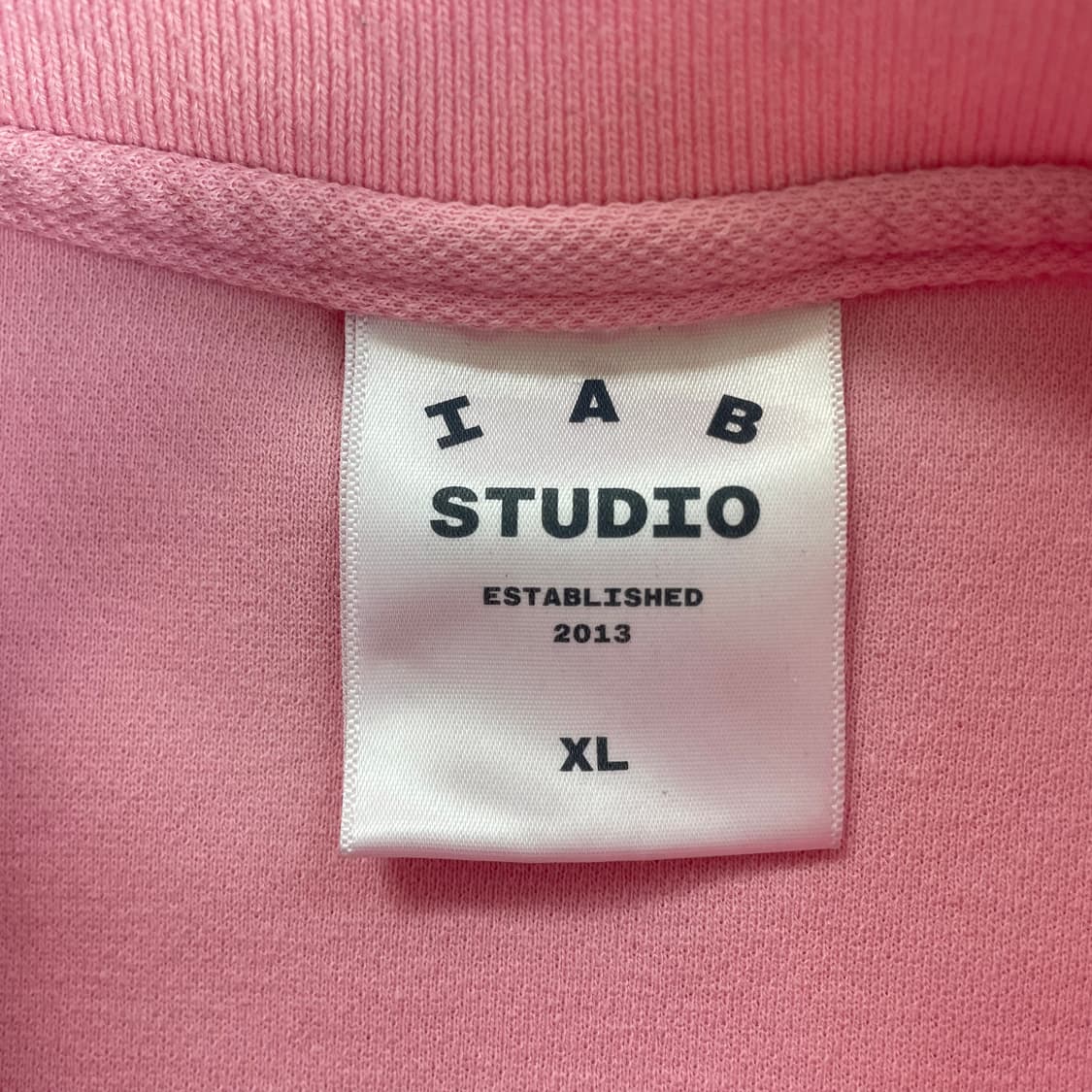 IAB Studio  아이앱 스튜디오 핑크 롱슬리브 피케이 상품이미지4