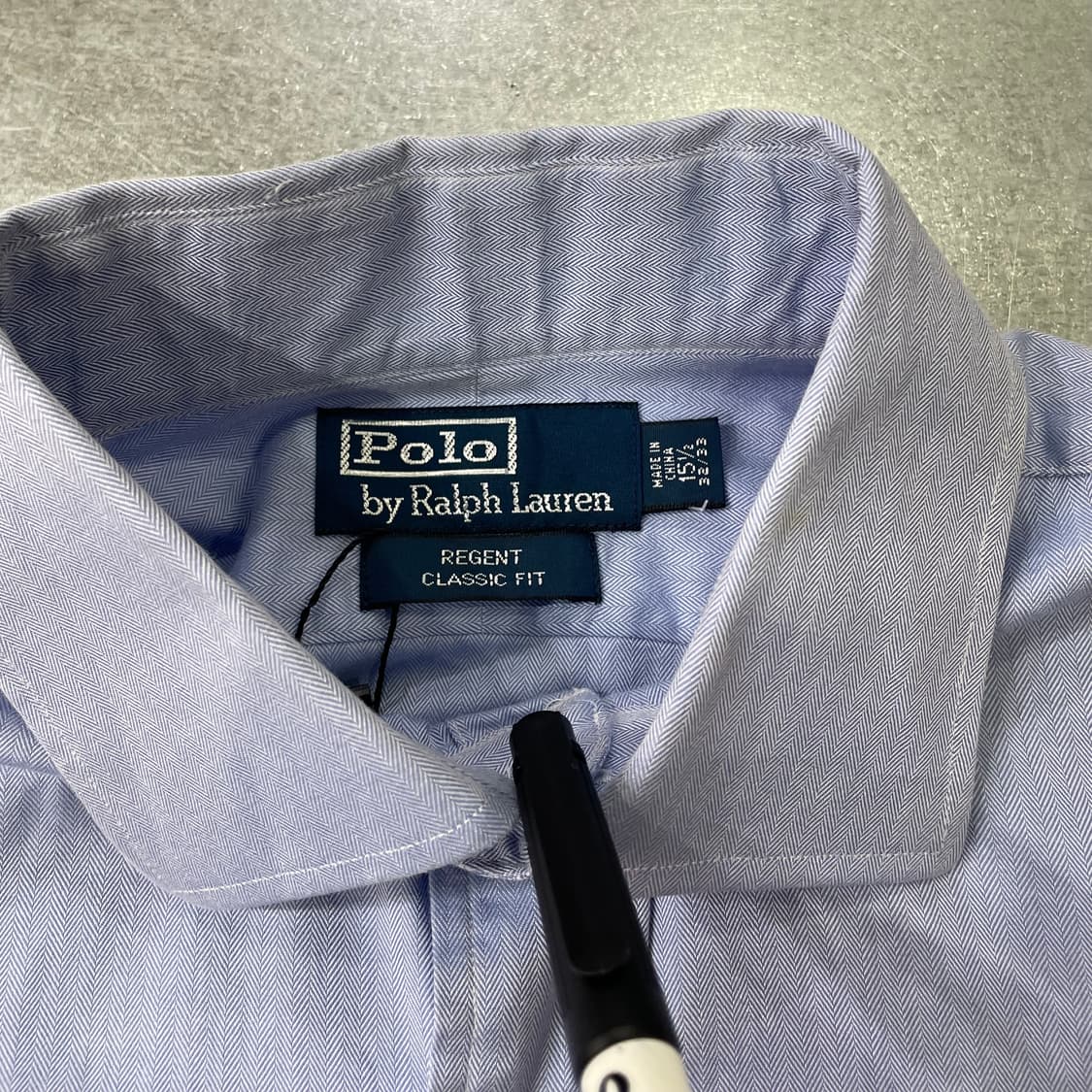 (15 1/2) POLO 폴로 랄프로렌 솔리드 셔츠 클래식핏 상품이미지8