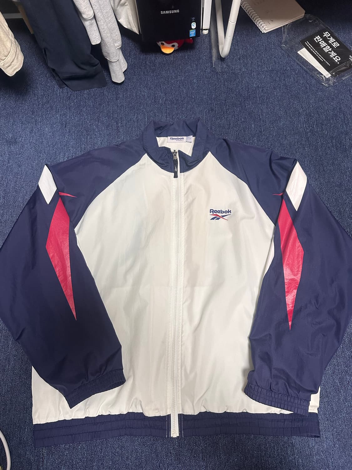 리복X크리틱 빈티지 바람막이 상품이미지1