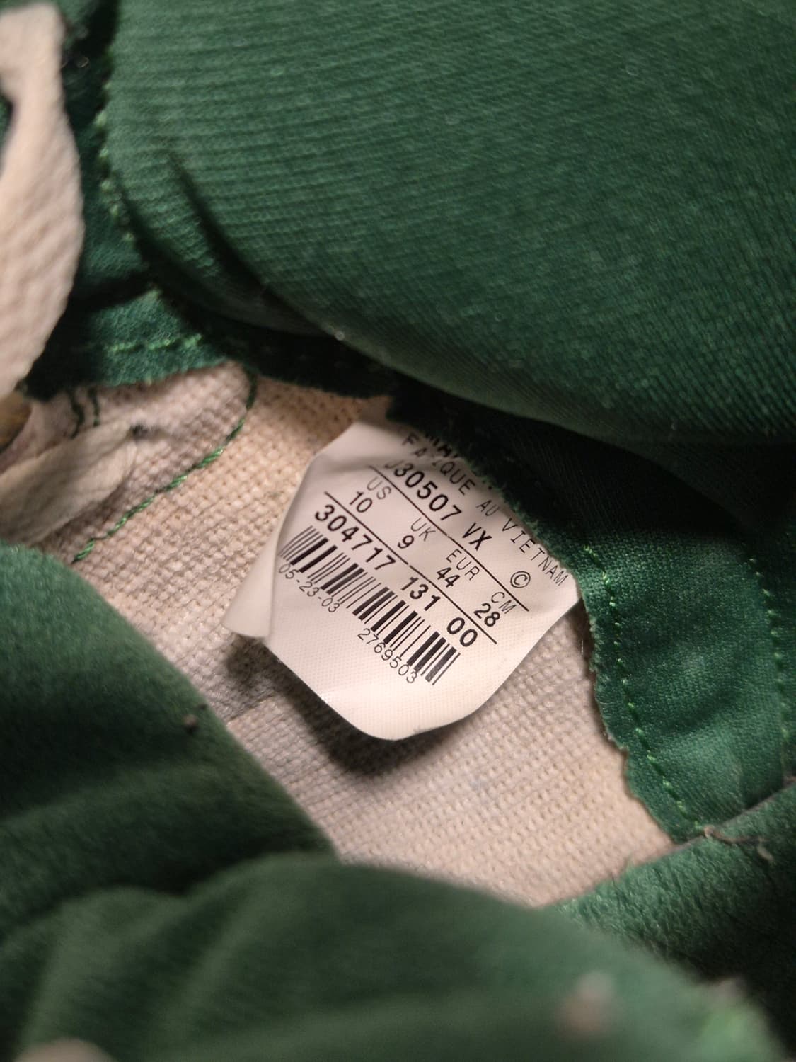 07 빈티지 나이키 덩크 셀틱 (280) 상품이미지7