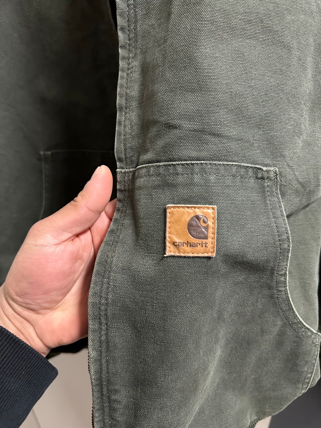 칼하트 모스그린 J25 MOS 액티브 자켓 2XL TALL 상품이미지6