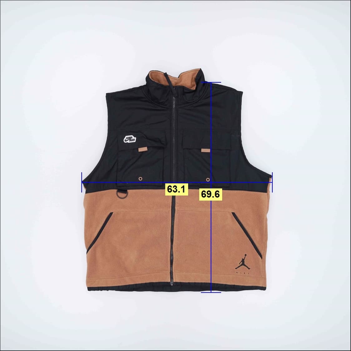 XL 나이키조던 플리스 조끼 0318H1 상품이미지7