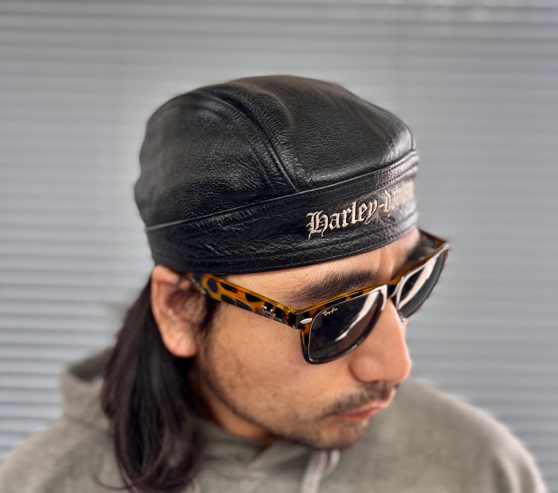 데이비쑨 소가죽 두건 상품이미지2