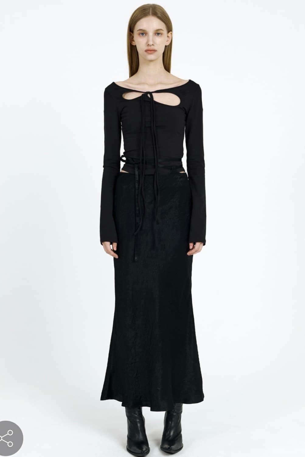 페인오어플레져 ORCHID TOP black 오키드 탑 상품이미지3