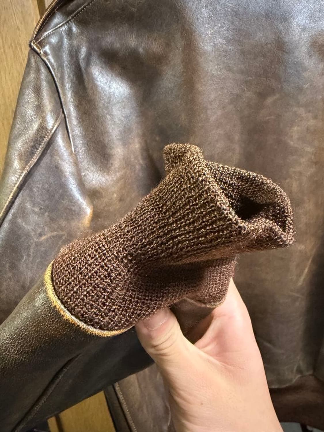 (38) 리얼맥코이 a-2 가죽자켓 상품이미지5