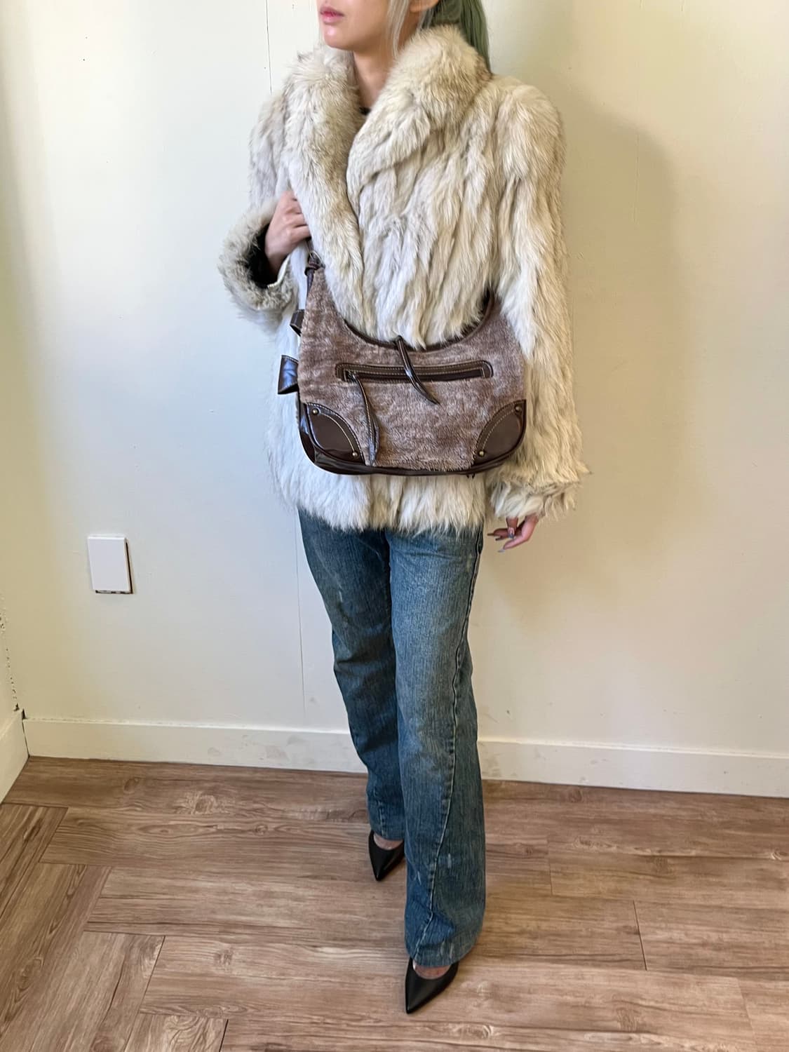 B_FIELD 퍼 호보백 상품이미지8