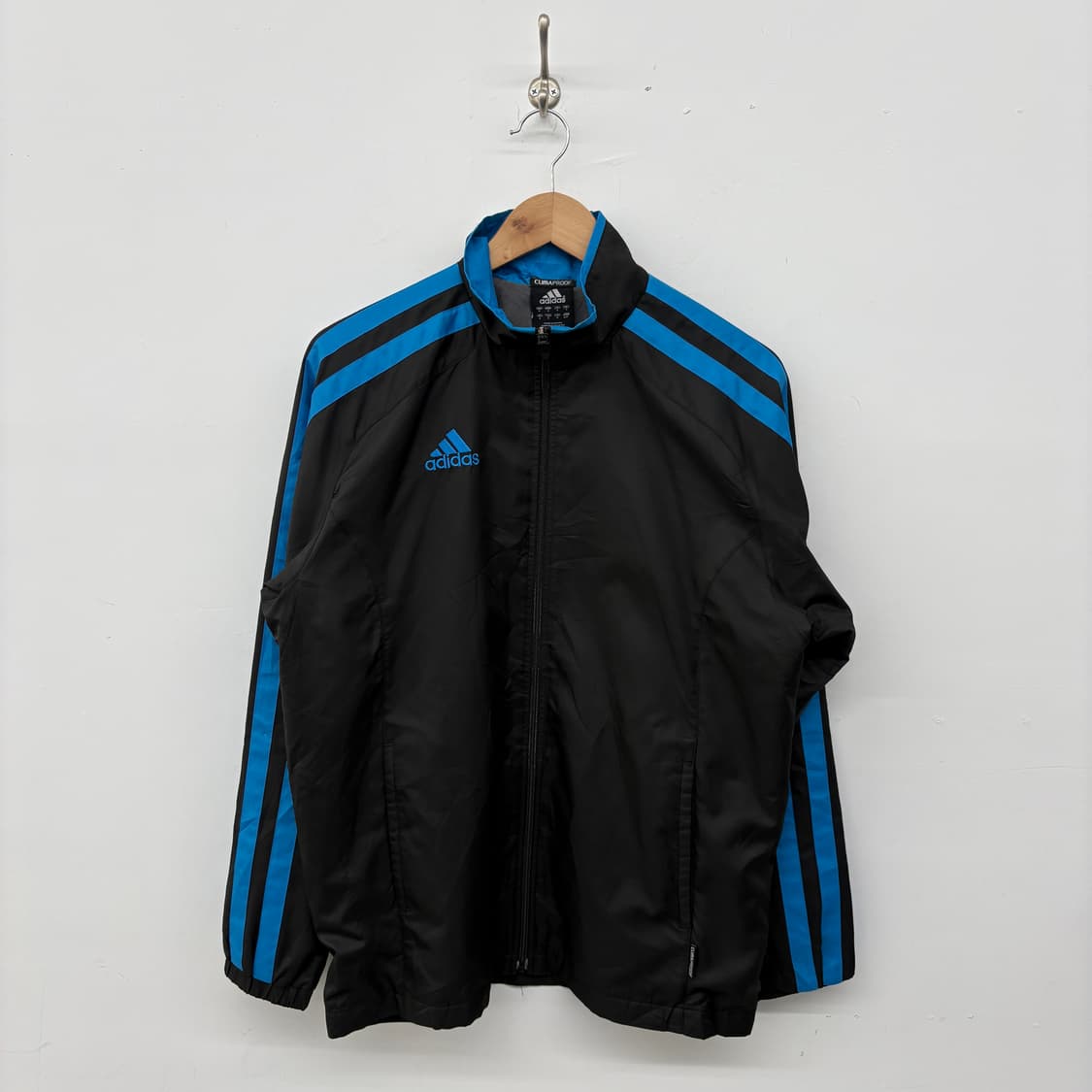 아디다스 블랙/블루 바람막이 점퍼 남성 M 상품이미지1
