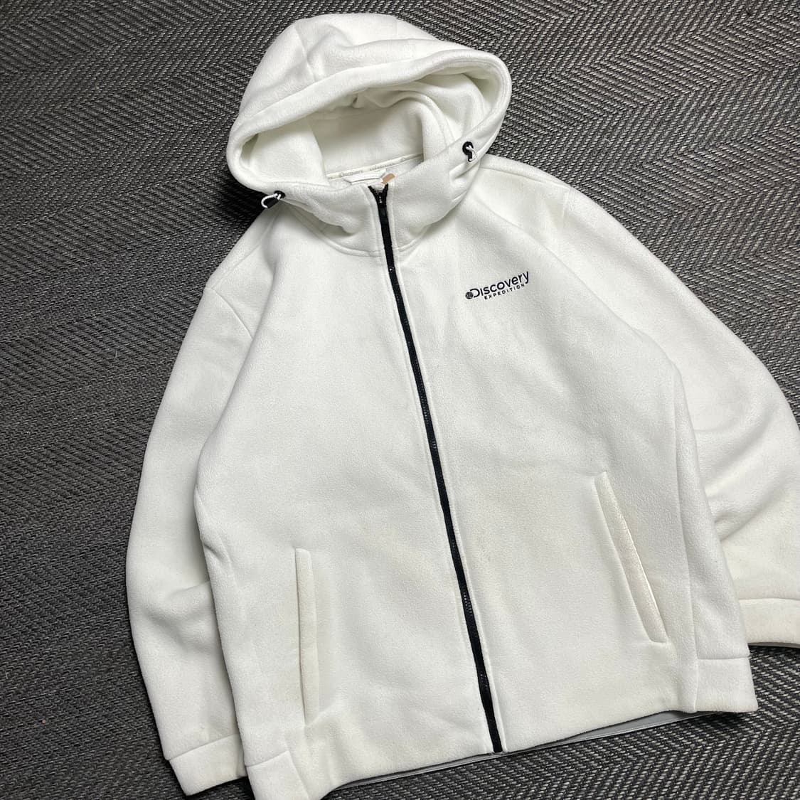 디스커버리 익스페디션 화이트 플리스 자켓y 5204 상품이미지1