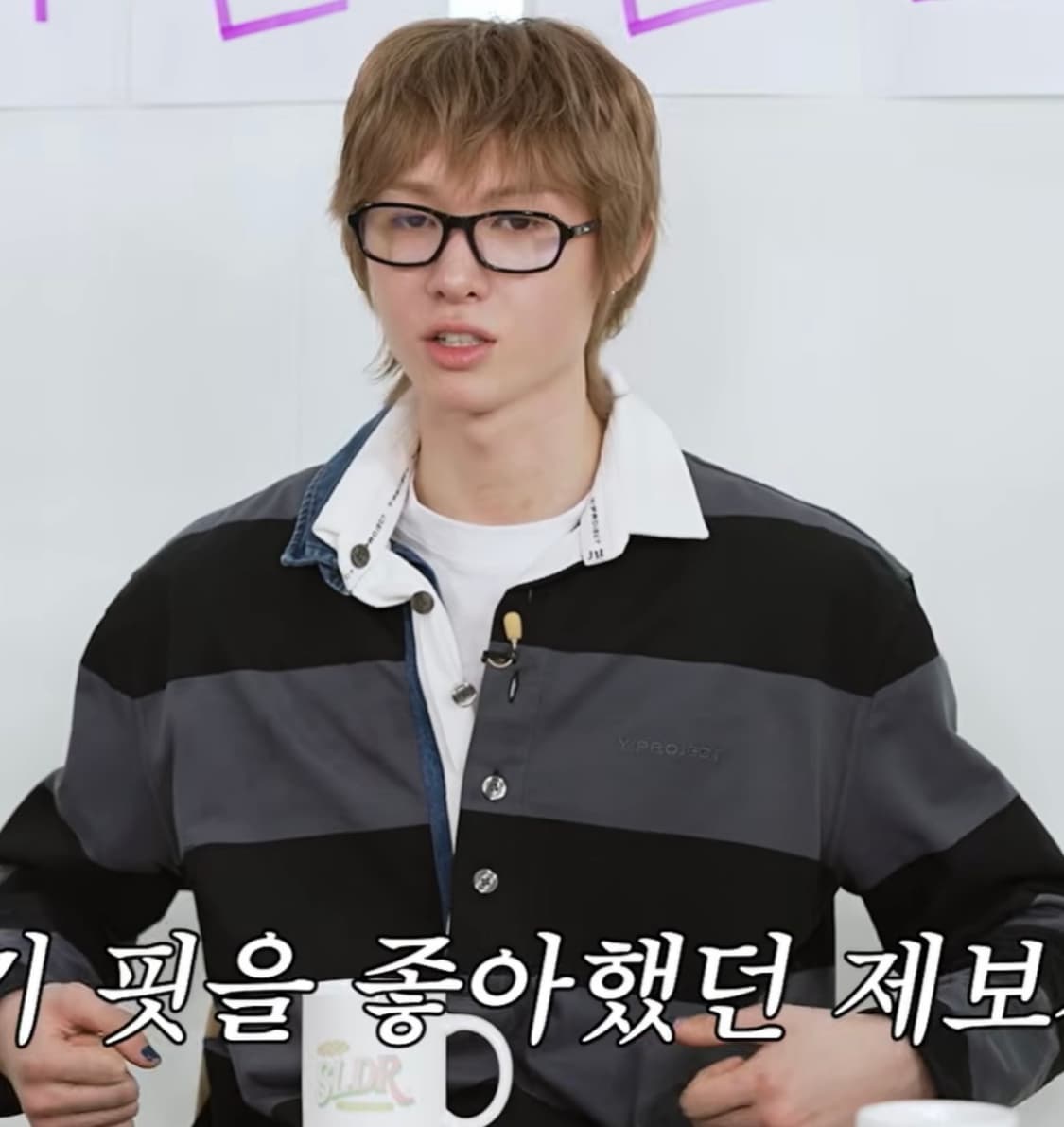 와이프로젝트 더블 카라 럭비 폴로 티셔츠 L사이즈 상품이미지3