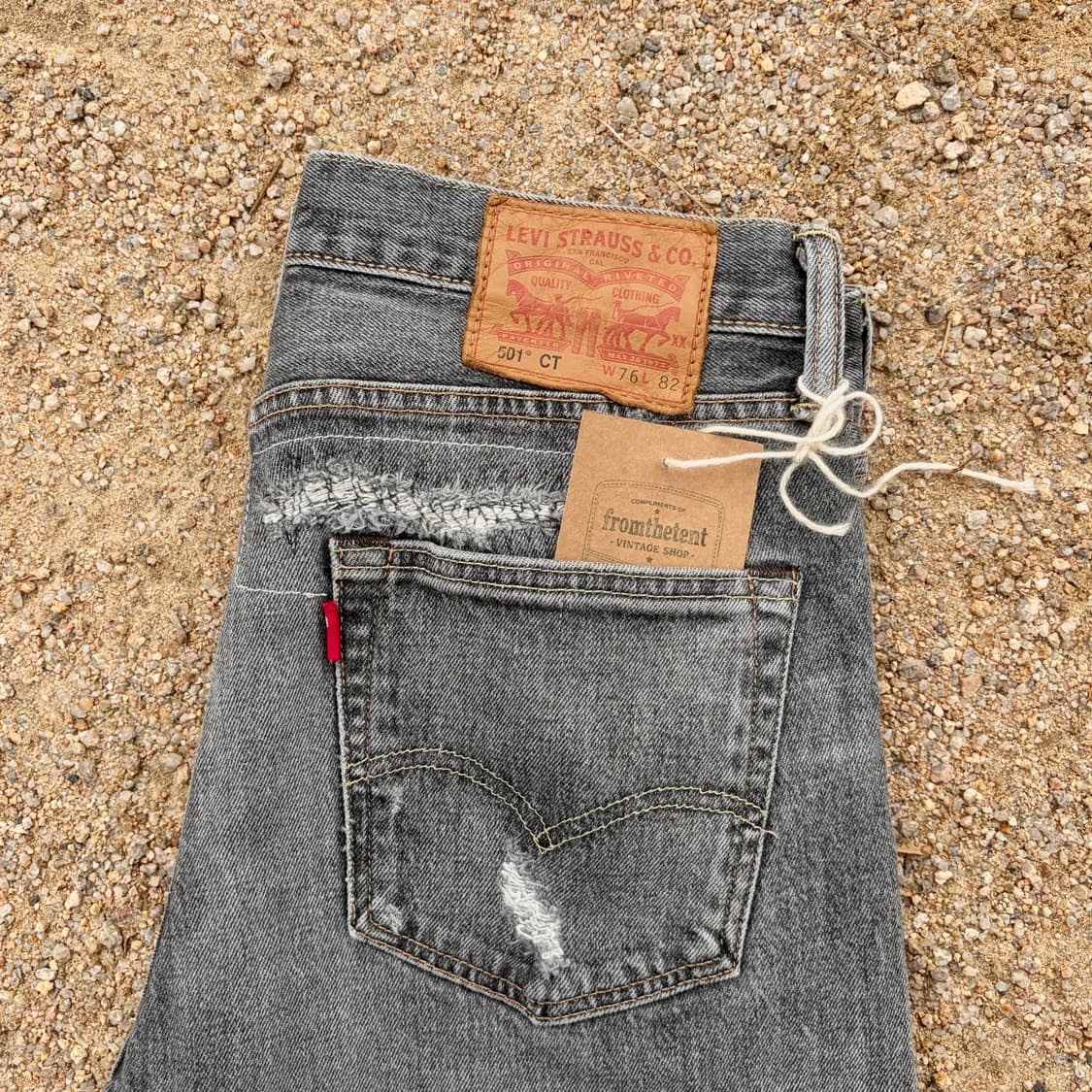 리바이스 501 CT 테이퍼드 데님 (32)   상품이미지6