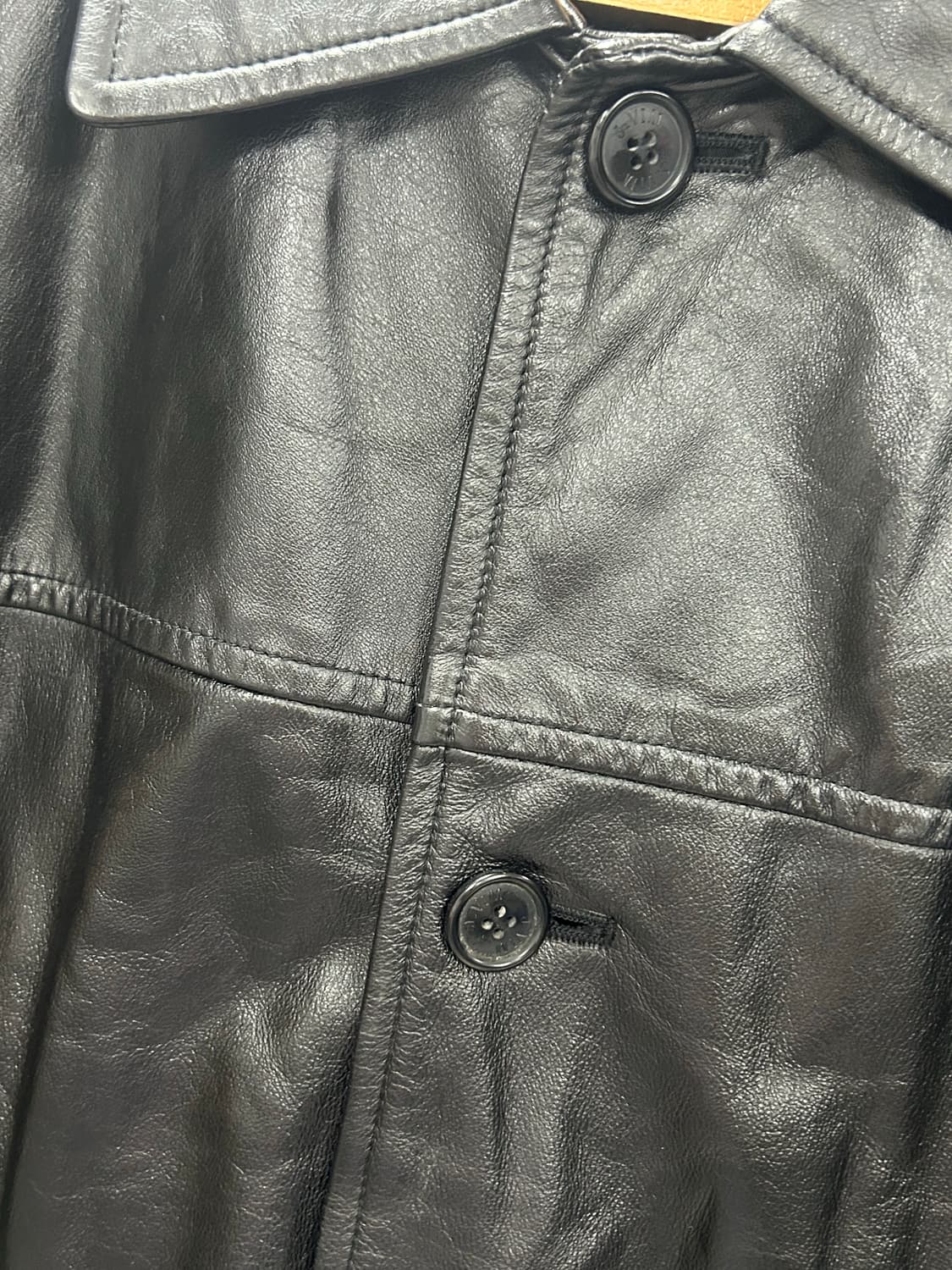 빈티지 카우 레더 카코트 [L] 상품이미지2