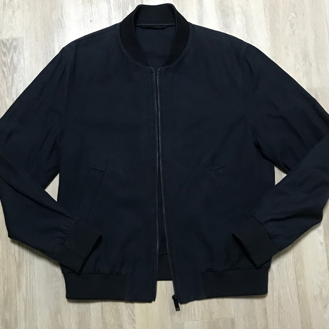 Cos 코스 코튼 봄버 자켓 48(L 100)사이즈 네이비 상품이미지2