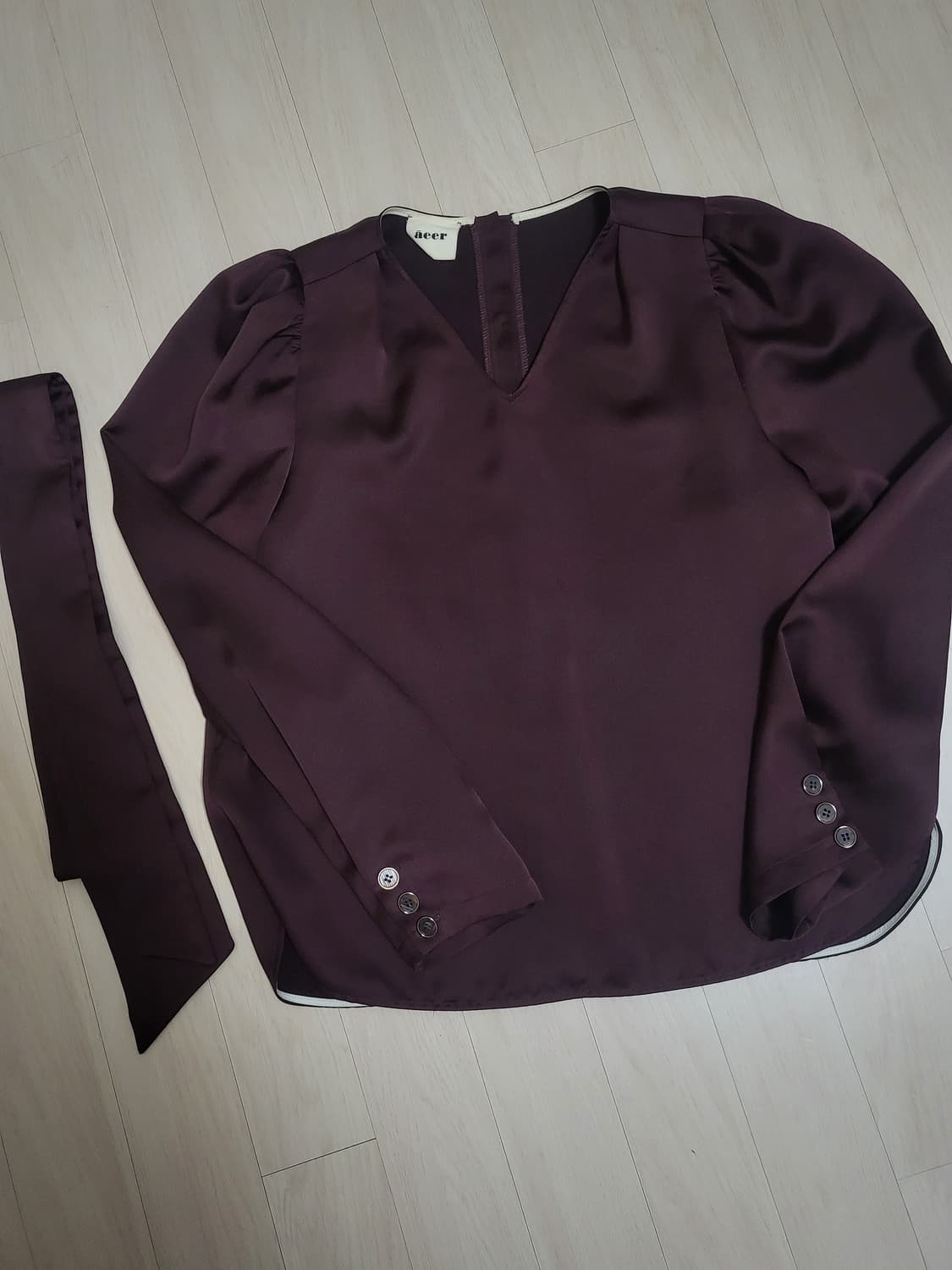 아에르 aeer 블라우스 상품이미지3