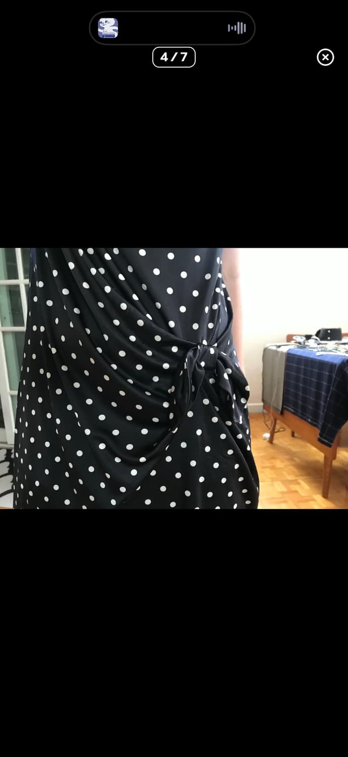 vintage dot pattern one-piece 상품이미지4