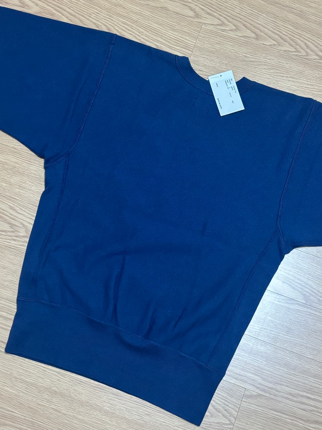 [새상품] 시오타 CIOTA 스웻셔츠 맨투맨 네이비 3 사이즈 상품이미지2