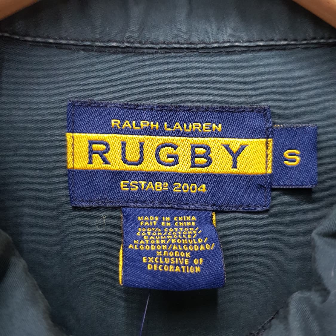 폴로 랄프로렌 럭비 집업 면 자켓 S사이즈 상품이미지3