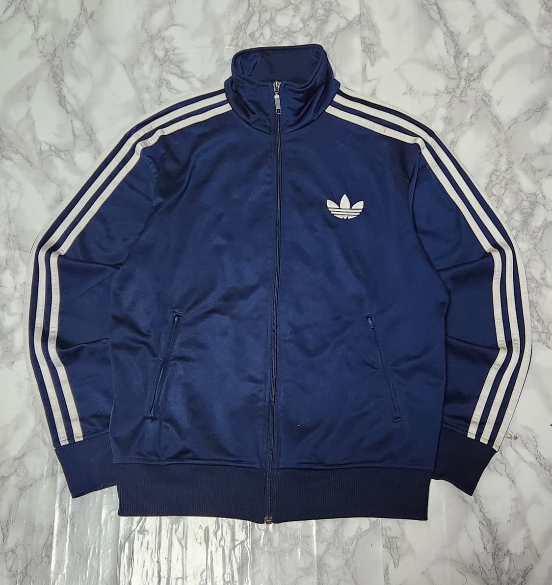 아디다스 삼선 네이비 파이어버드 트레이닝 져지 자켓 상품이미지2