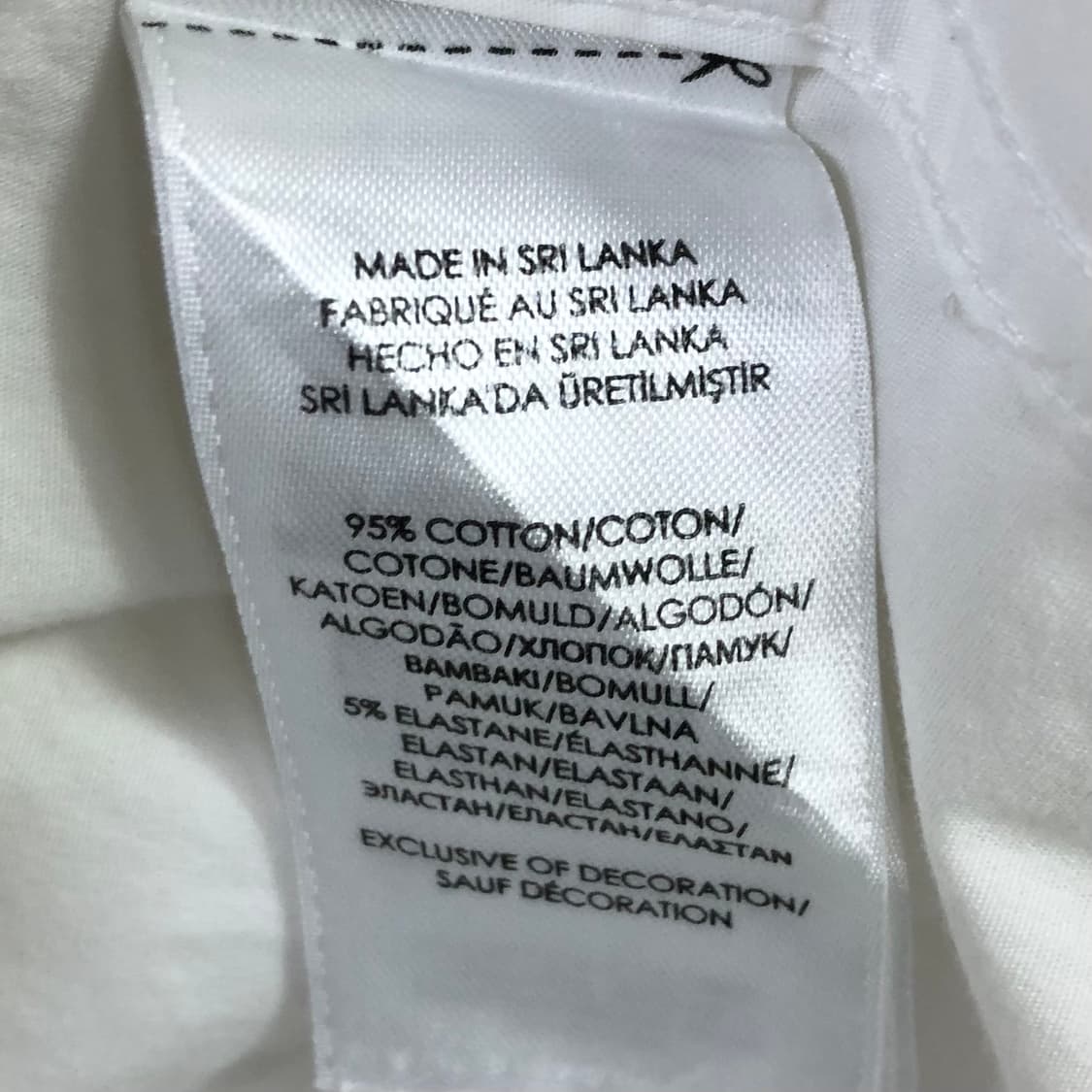 XL 폴로 화이트 셔츠 상품이미지4