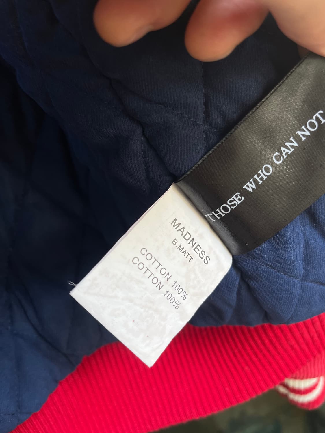 The Madness 스타디움 자켓 레드 XL 상품이미지7