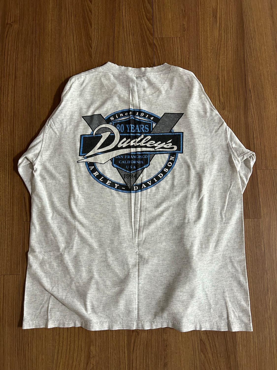 90s usa 할리데이비슨 플레임 롱슬리브 상품이미지3