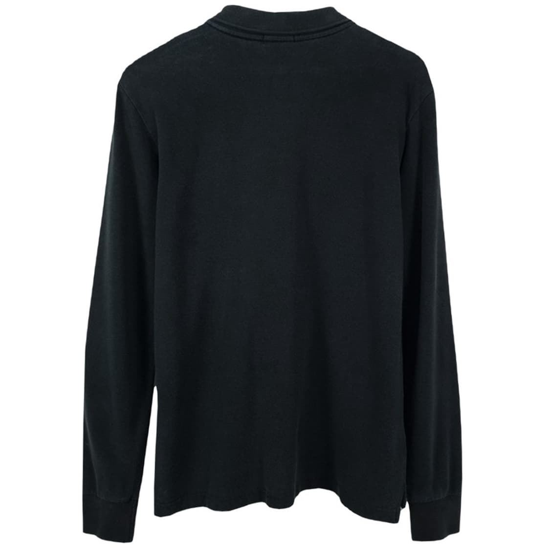 [폴로 랄프로렌] 포니 로고 자수 긴팔 카라티 블랙 M19496 상품이미지3