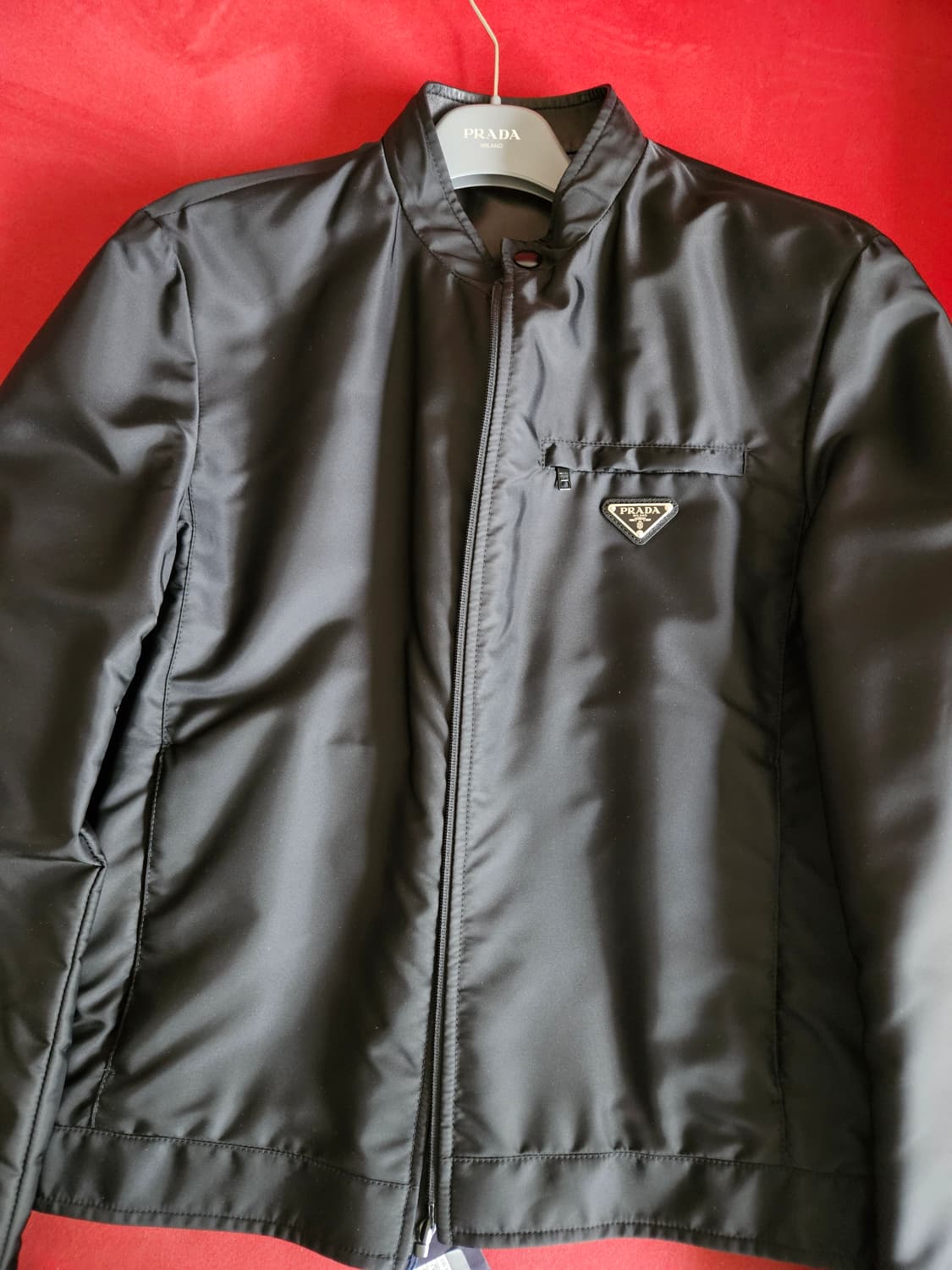 [50] 프라다 리버시블 레더 자켓 상품이미지5