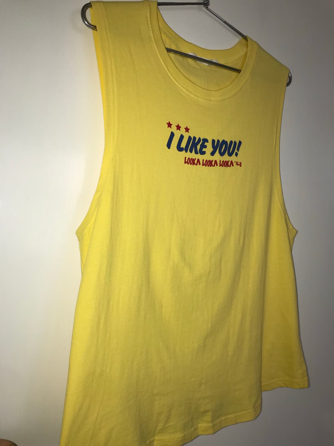 I LIKE YOU ! Printing Sleeveless Top 상품이미지2