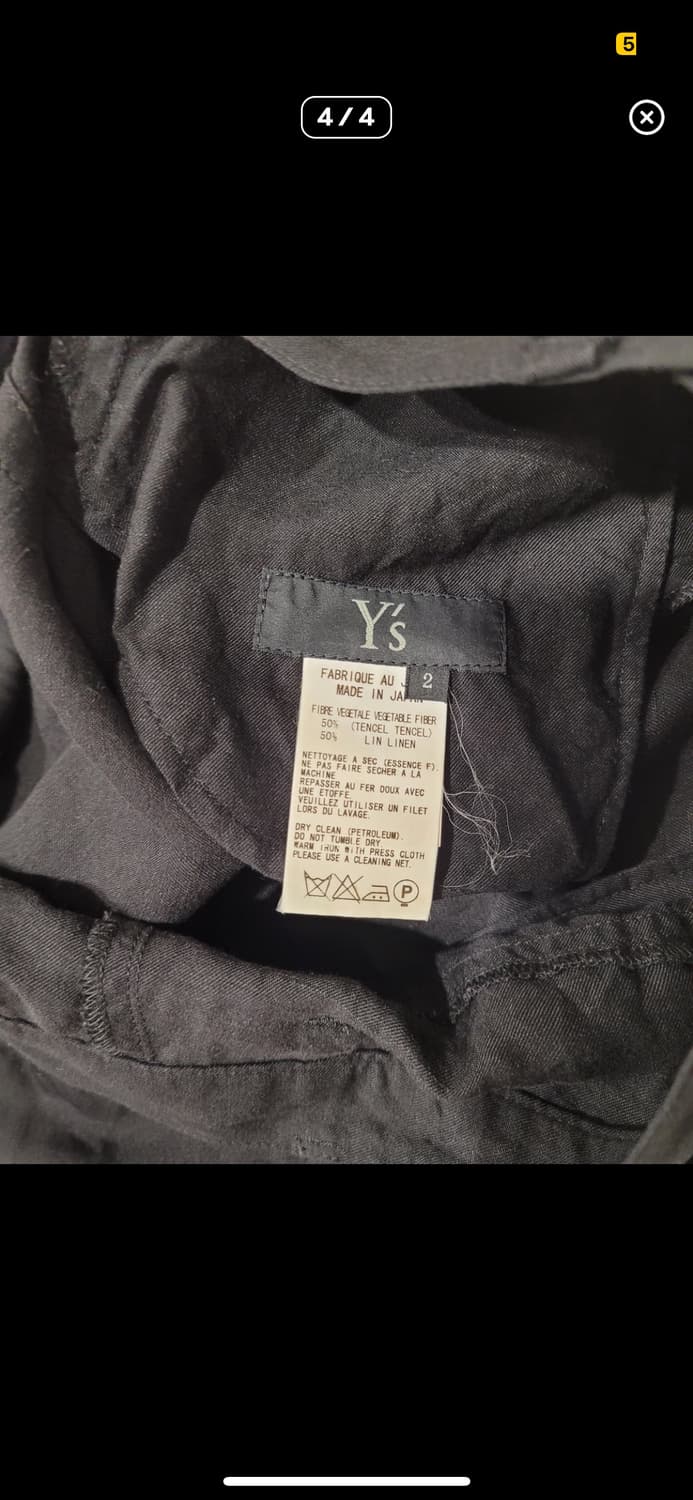 요지야마마모토 와이즈 린넨팬츠 상품이미지4