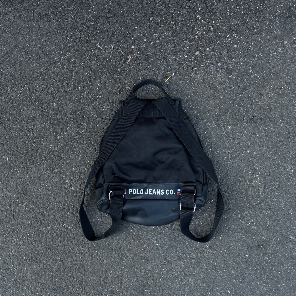 90s 폴로 성조기 복조리 미니 백팩 올드스쿨 가방  상품이미지4