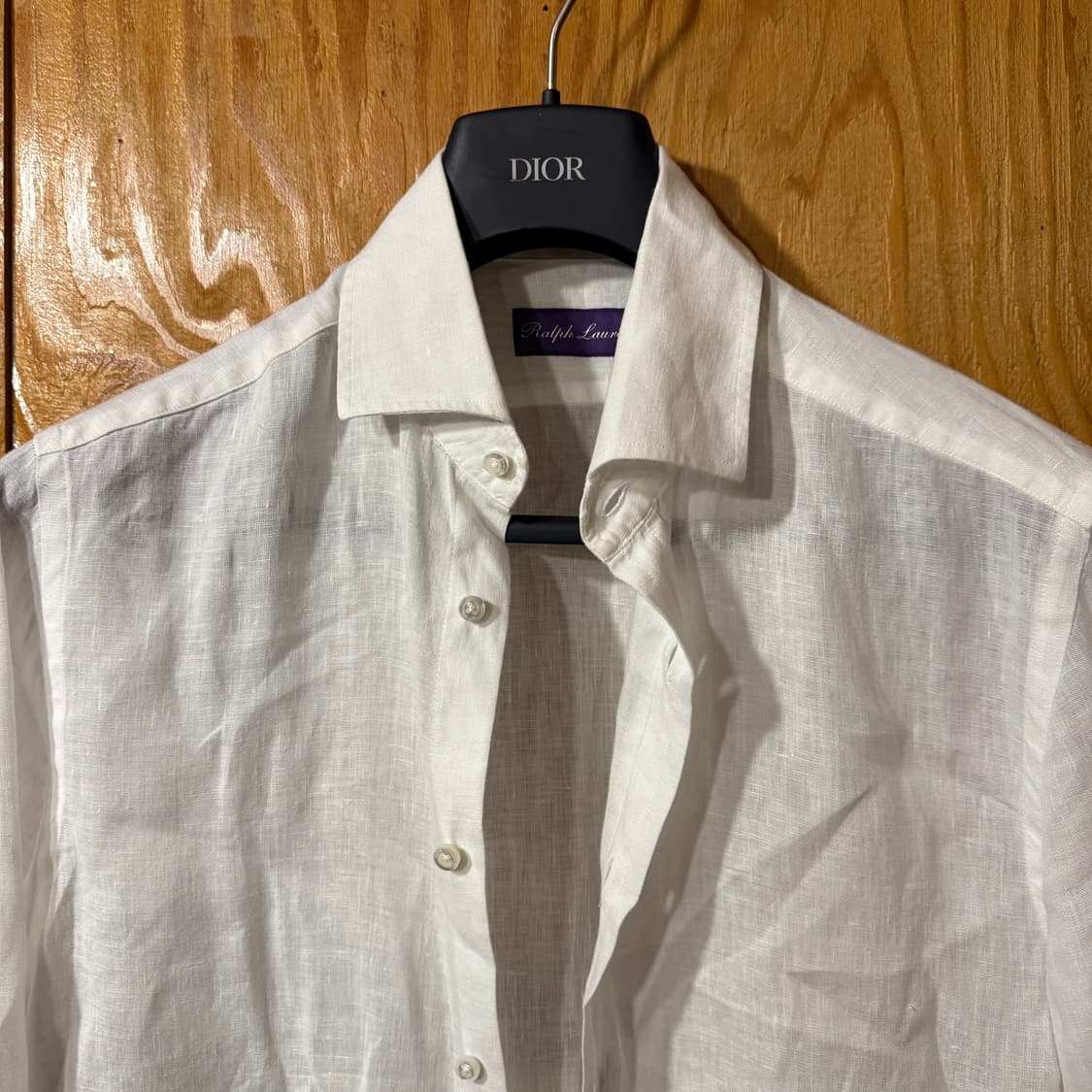 랄프로렌 퍼플라벨 린넨 셔츠 상품이미지3